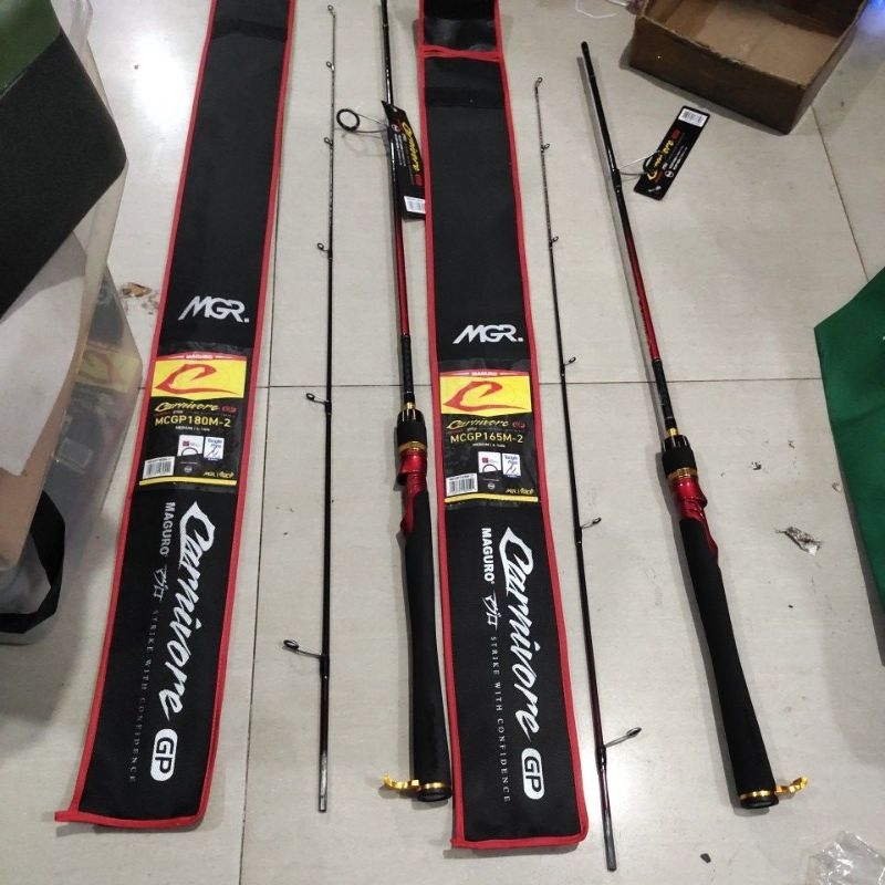joran pancing maguro carnivore gp Galatama 165 180 cm carbon hollow