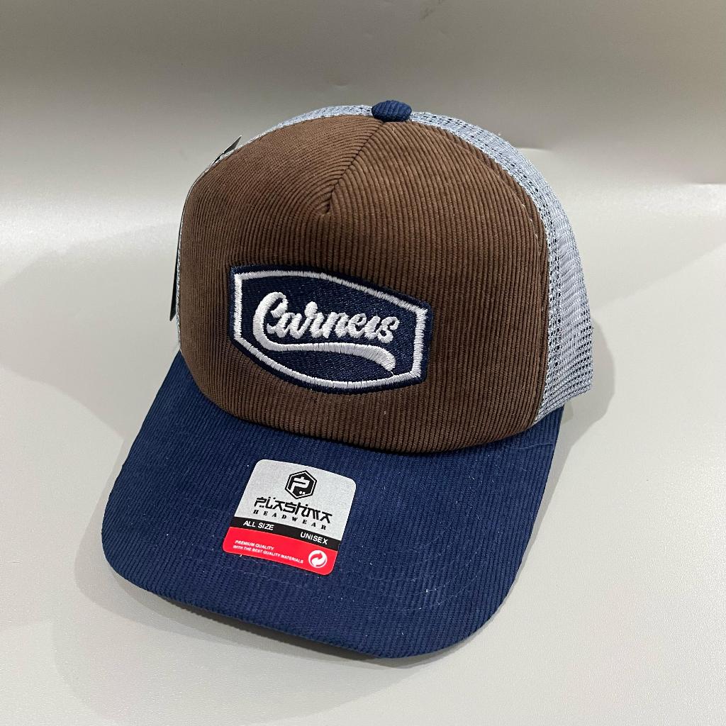 Wankbay Topi trucker Corduroy Authentic topi jaring priaWankbay Topi trucker Corduroy Authentic topi