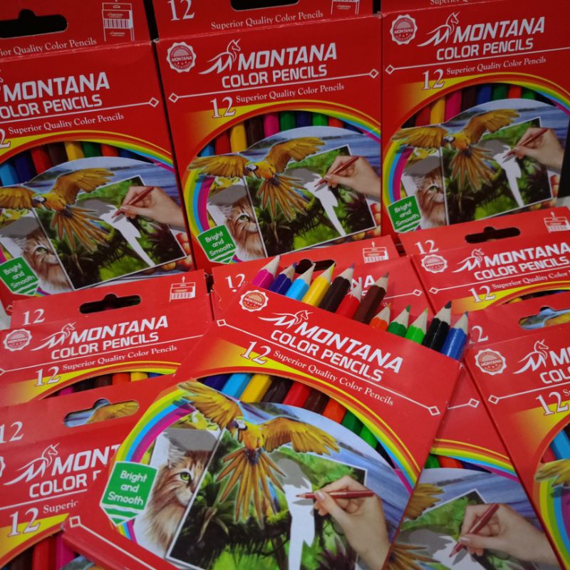 

Pensil Warna Montana 1 Pack isi 12 warna