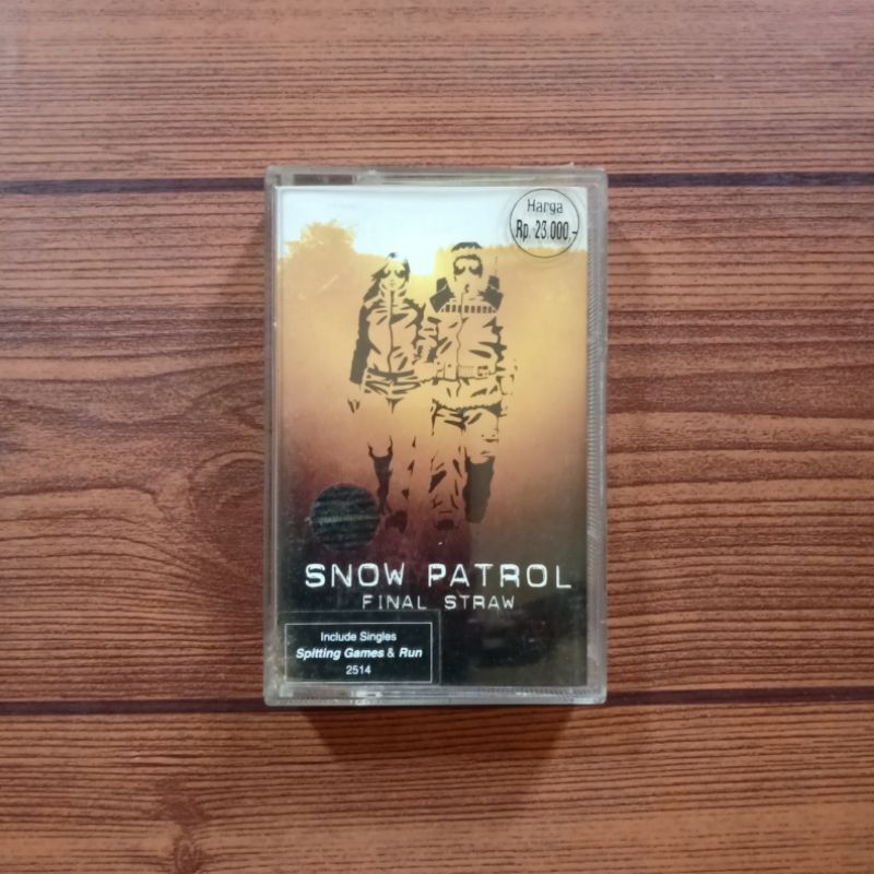 Kaset SNOW PATROL Final Straw