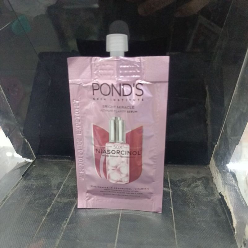 ponds serum bright beauty triple glow(baru niasorcinol) serum sashet 7.5g (kemasan baru