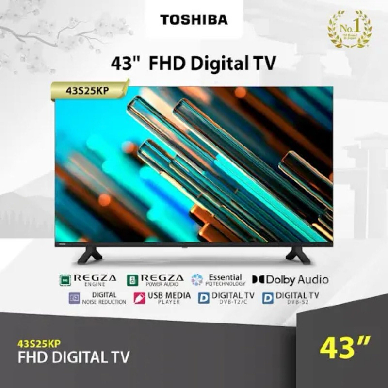TV LED TOSHIBA 43INC