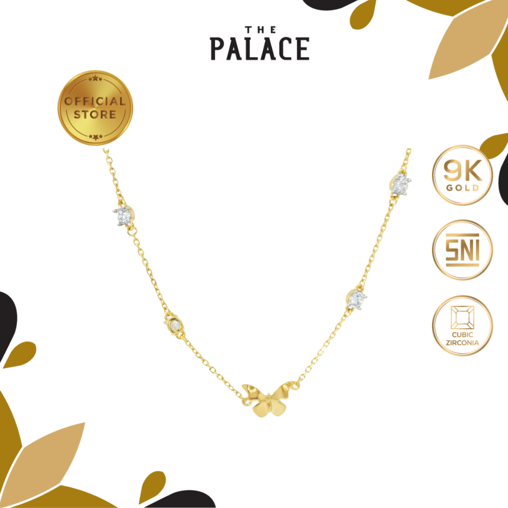 The Palace Basic Necklace / Kalung Butterfly 9K
