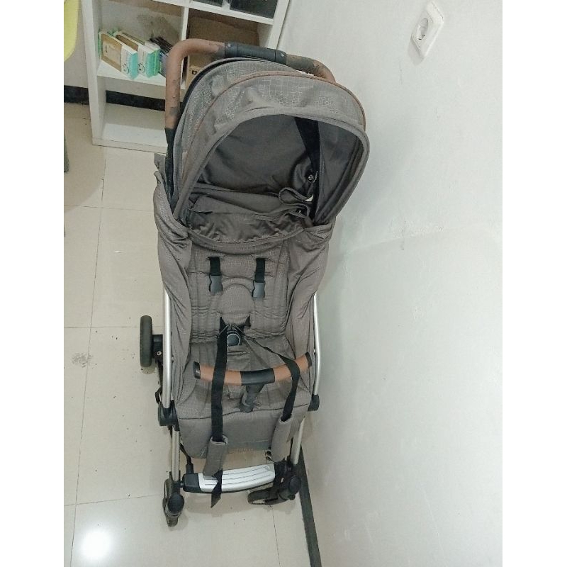 PRELOVED STROLLER HYBRID CABI_GREY BEST PRICE BEST DEAL