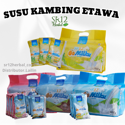 

Susu Kambing Etawa Gomilku SR12 Kemasan Sachet isi 25gram / 1kg