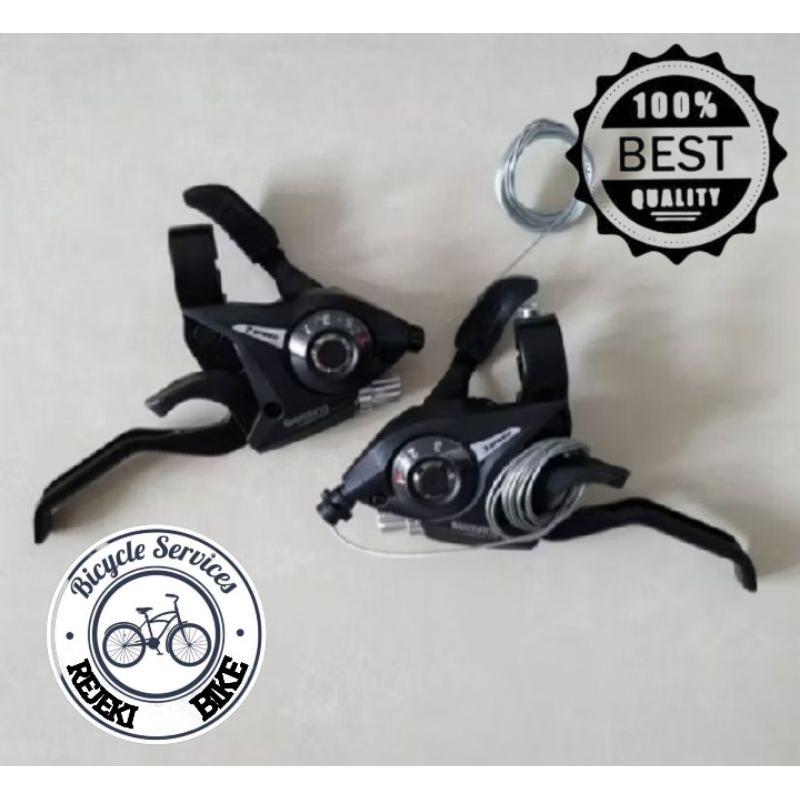 SHIFTER PLUS HANDLE REM SEPEDA 7 SPEED