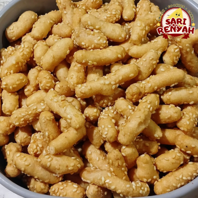 

Kue Ciput Keciput Wijen Manis 250 Gram / Kue Kering - Sari Renyah