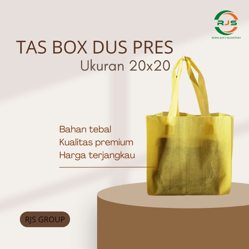 

(Isi 12 pcs) Lusinan Tas Goodiebag Box 20x20 Tas Box Nasi Tas Box Tas Kotak Tas Hajatan Tas Berkat Tas Thin Wal Tas Kotak Tas Spunbond