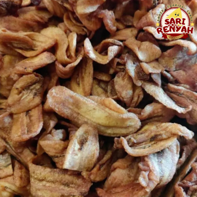 

Keripik Pisang Oven Manis Kering 250 Gram - Sari Renyah