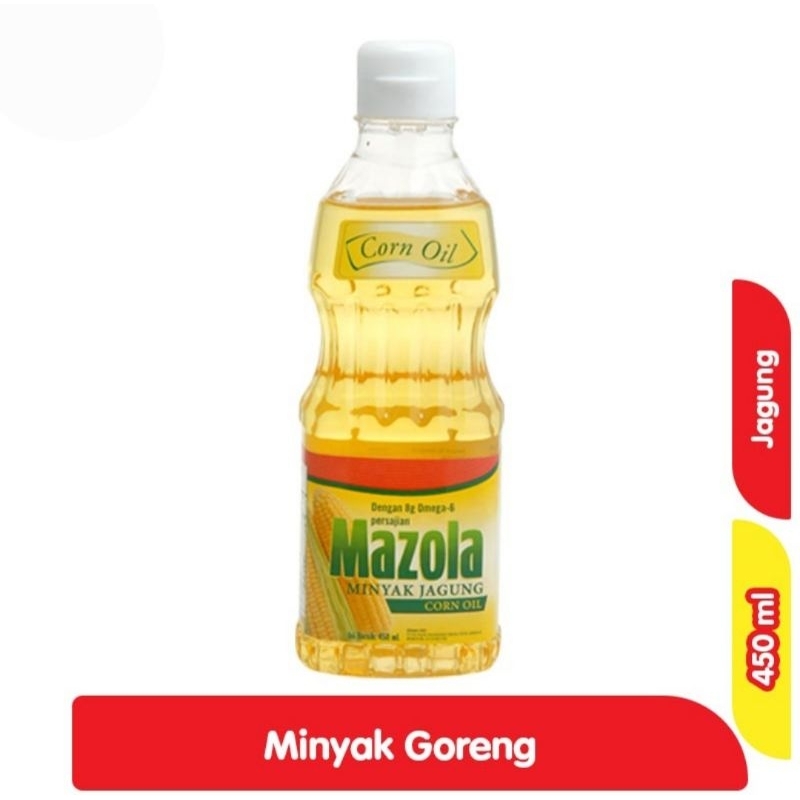 

Mazola Minyak Goreng Jagung Botol 450 ml