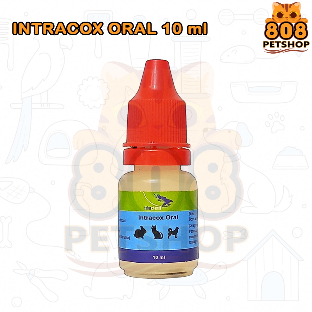 Obat Koksidiosis Hewan - Obat Mencret Kelinci INTRACOX Oral 10ml