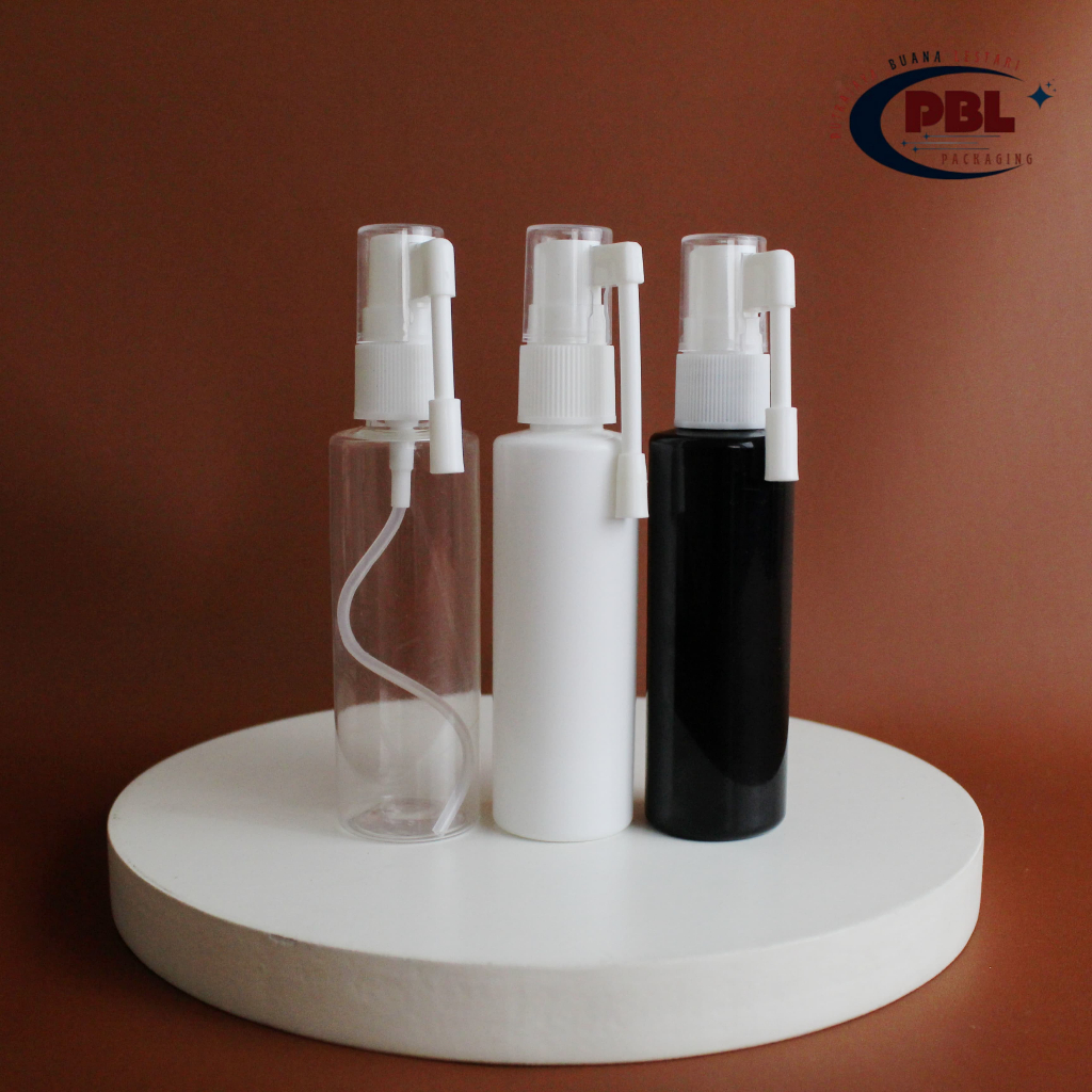 Botol Spray Nasal 60ml RF / Botol Plastik Spray 60ml RF Nasal / Botol PET 60ml RF Spray Nasal