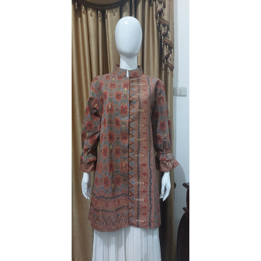 Tunik Tenun Blongket Handmade
