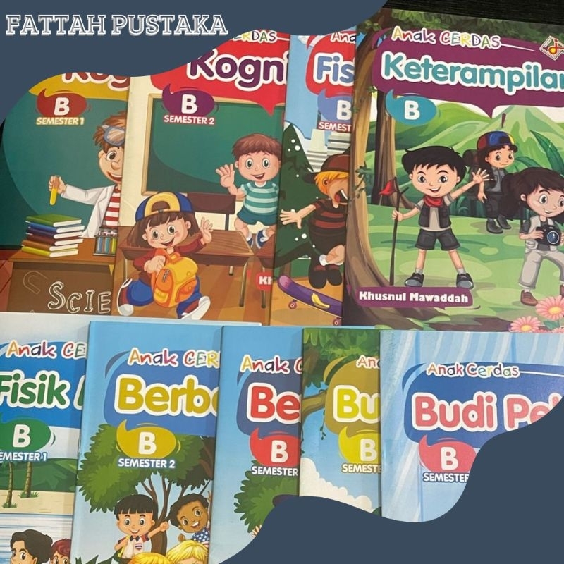Buku Cerdas / Mewarnai untuk anak TK B
