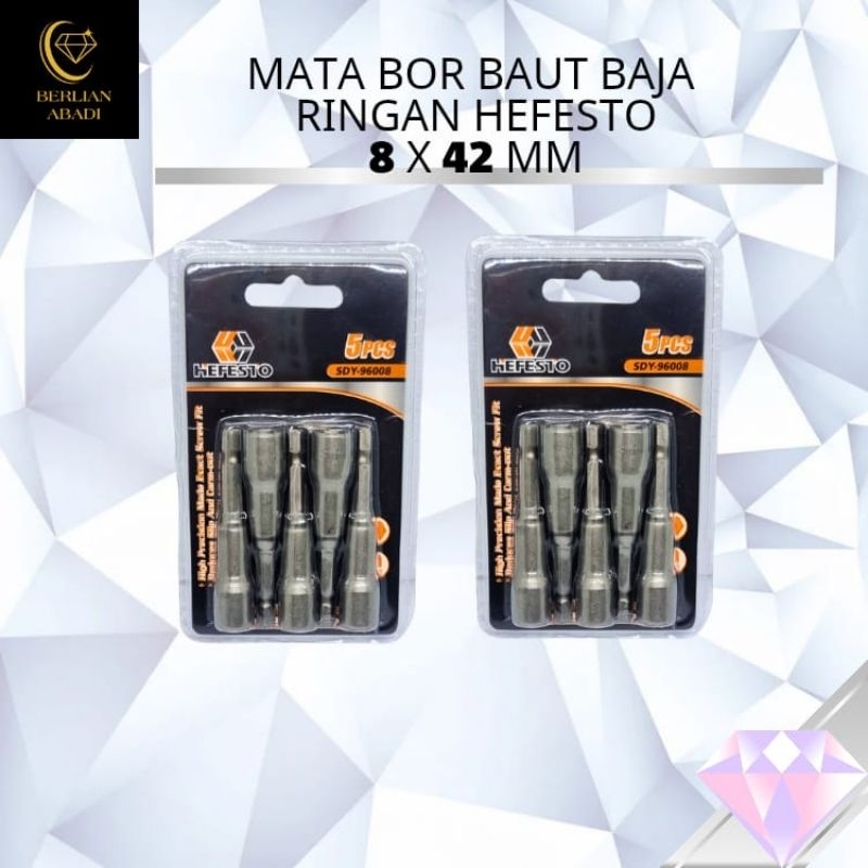 Drilling SET /Mata Kunci Sok Bor Magnet HEFESTO