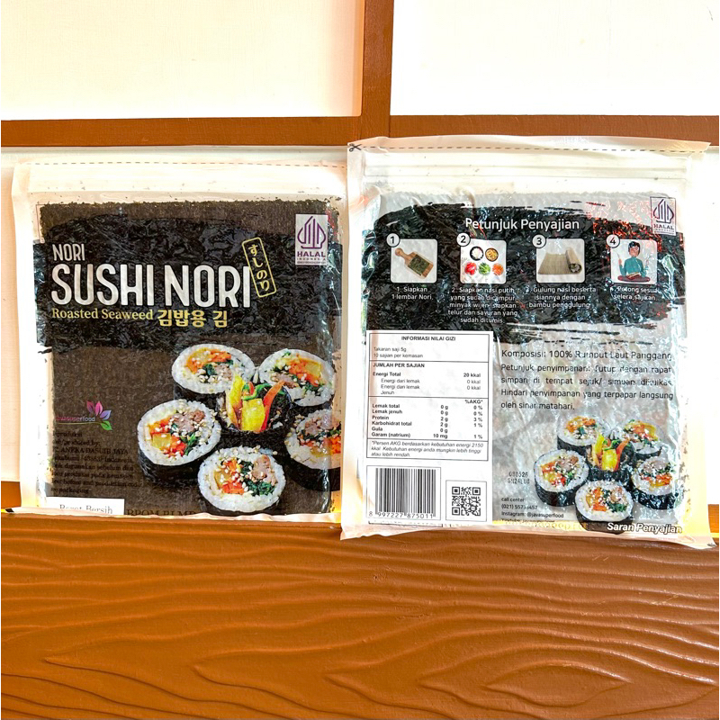 

SUSHI NORI GOLD 20PCS