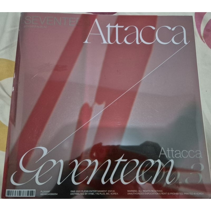 Album Seventeen Attacca Photobook ver