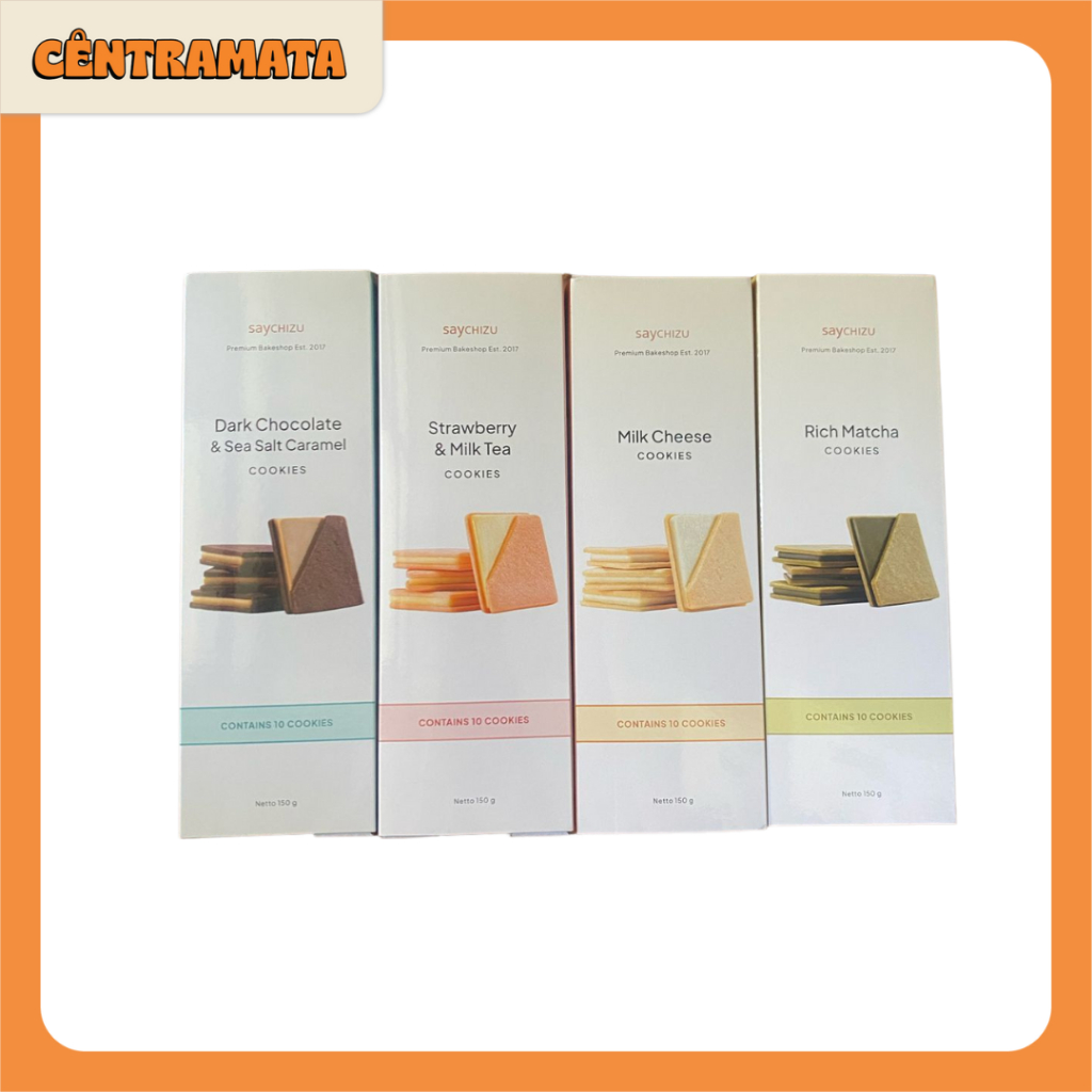 Bundling 4 Rasa Saychizu Cookies | Oleh-Oleh Bali