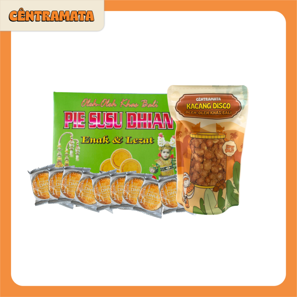 

Paket 20pcs Pie Susu Dhian Original + Kacang Disco Centramata 125gr