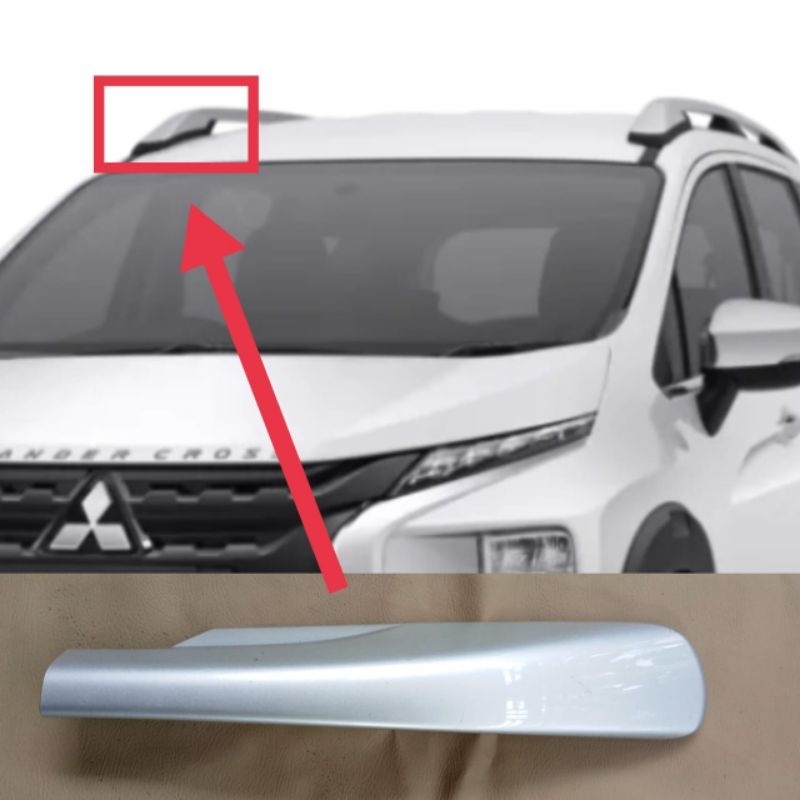 tutup roof rack depan belakang xpander cross original