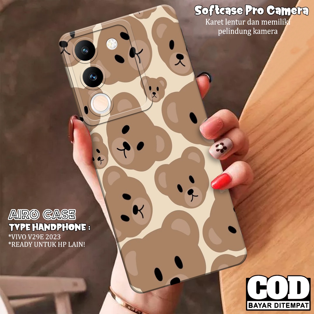 Softcase VIVO V29E 5G 2023 Terbaru Case VIVO V29E 5G Terbaru Fashion Case KARTUN Casing VIVO V29E 5G