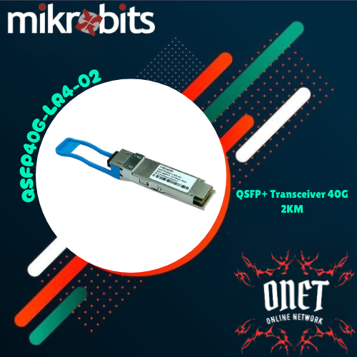 Mikrobits QSFP40G-LR4-02 QSFP+ Transceiver 40G 2KM