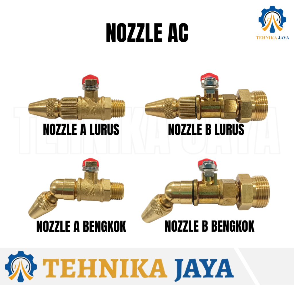 Nozzle Steam Jet Cleaner Nozzle Cuci AC