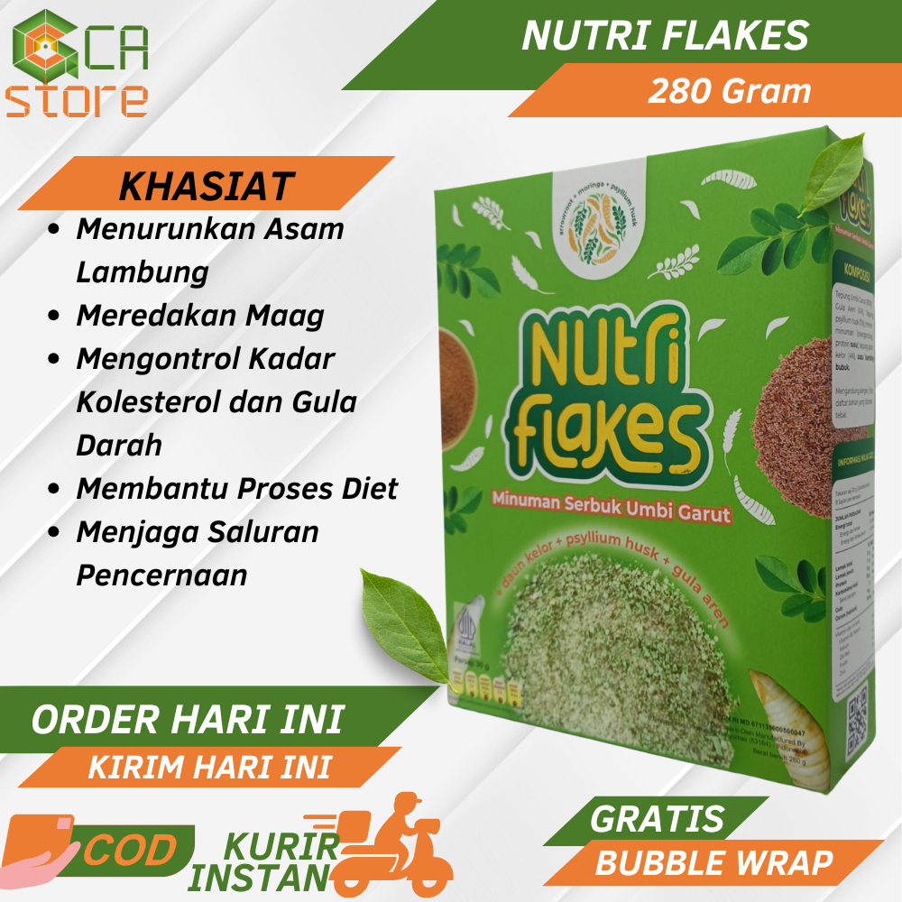 

NUTRI FLAKES Asam Lambung Original Menjaga Saluran Pencernaan