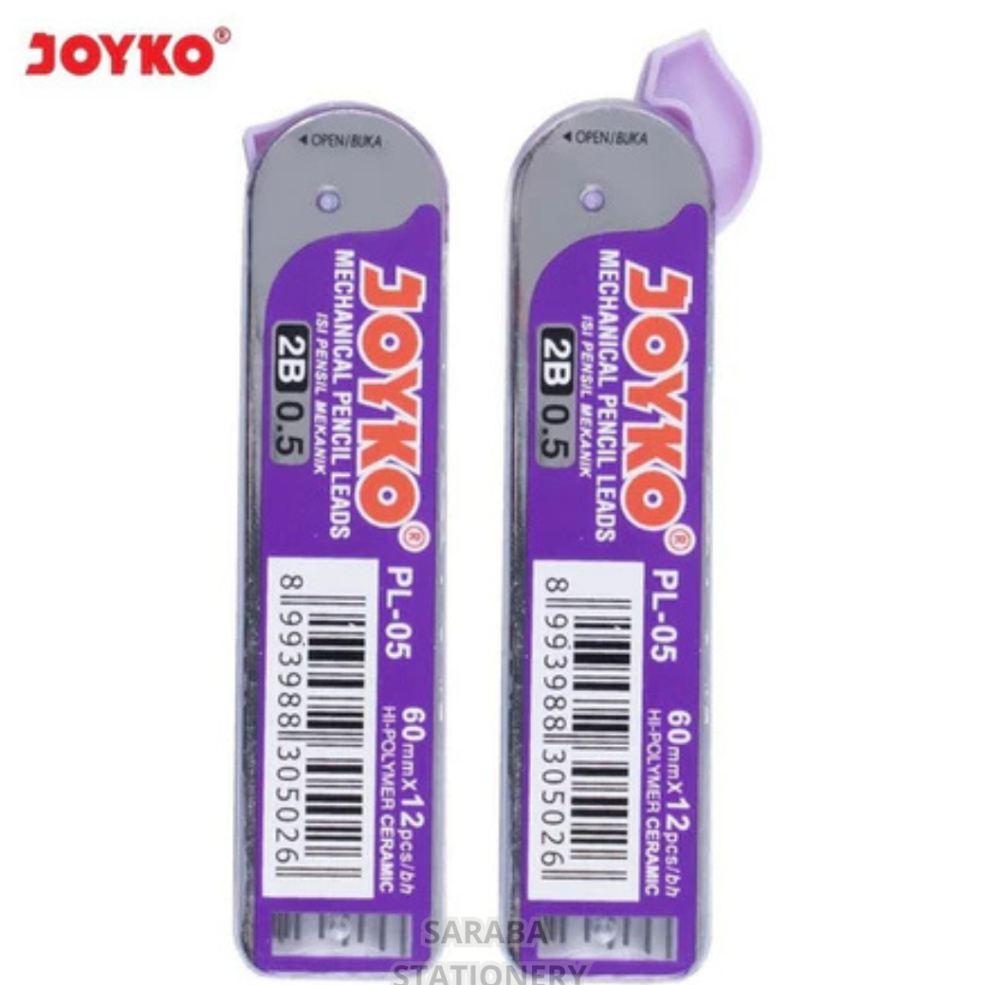

Isi Pensil Mekanik Joyko PL-05 2B 0.5mm