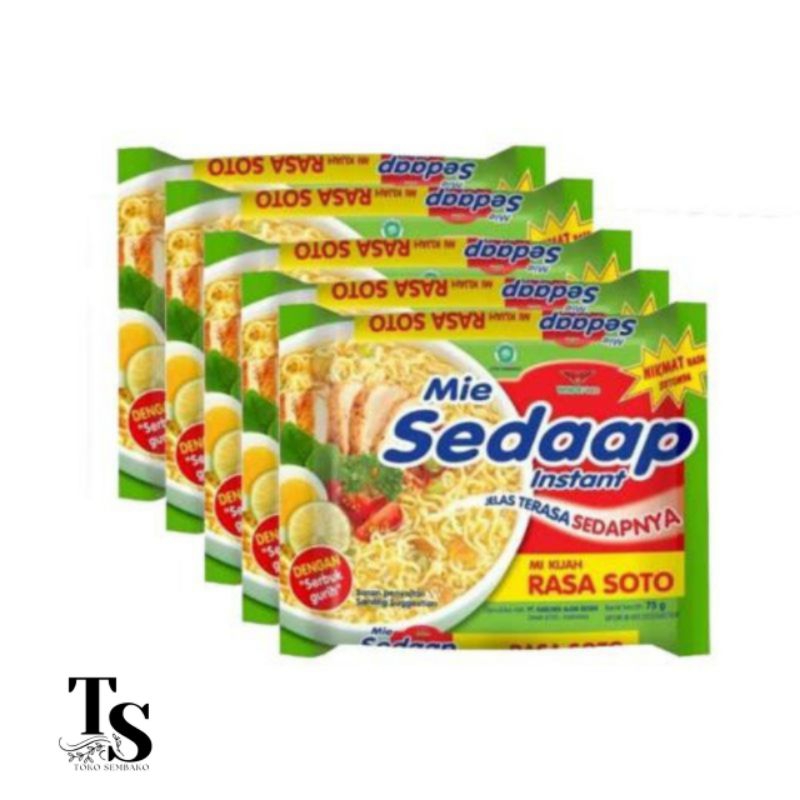 

paket mie sedap rasa soto 5 pcs