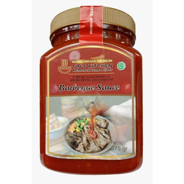 

Barbeque Sauce Tins Kitchen Saus Barbequ Premium Ukuran 375gr Saus Homade Berkualitas