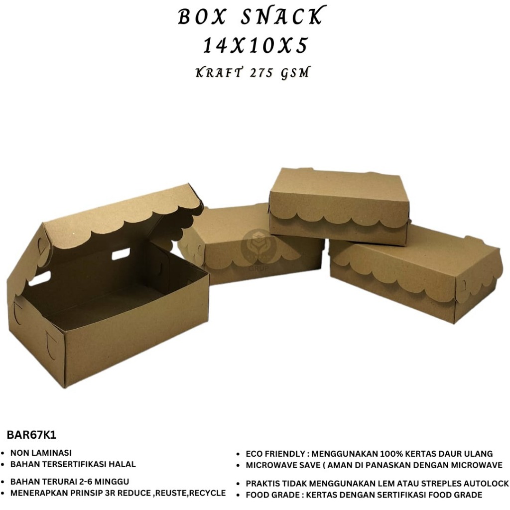 

Box Non Aqua 14x10x5 Dus Non Aqua 14x10 Dus Snack 10x14 (B.AR67K1)