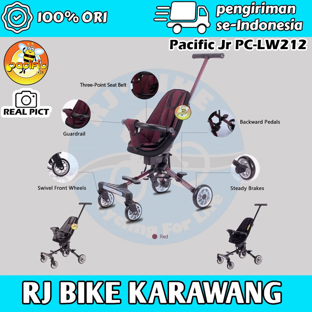 KERETA BAYI PACIFIC MAGIC STROLLER LW212