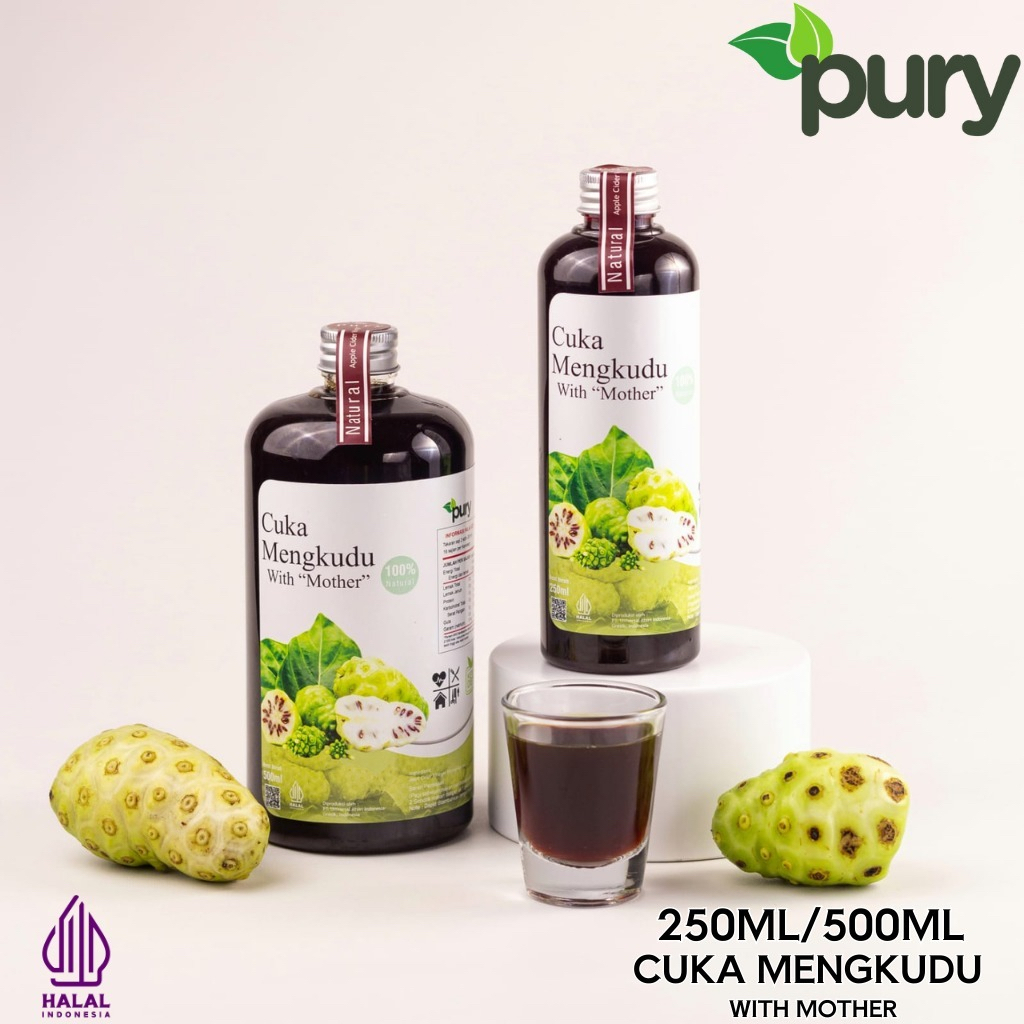 

PURY - Cuka Mengkudu / Noni Cider Vinegar With Mother