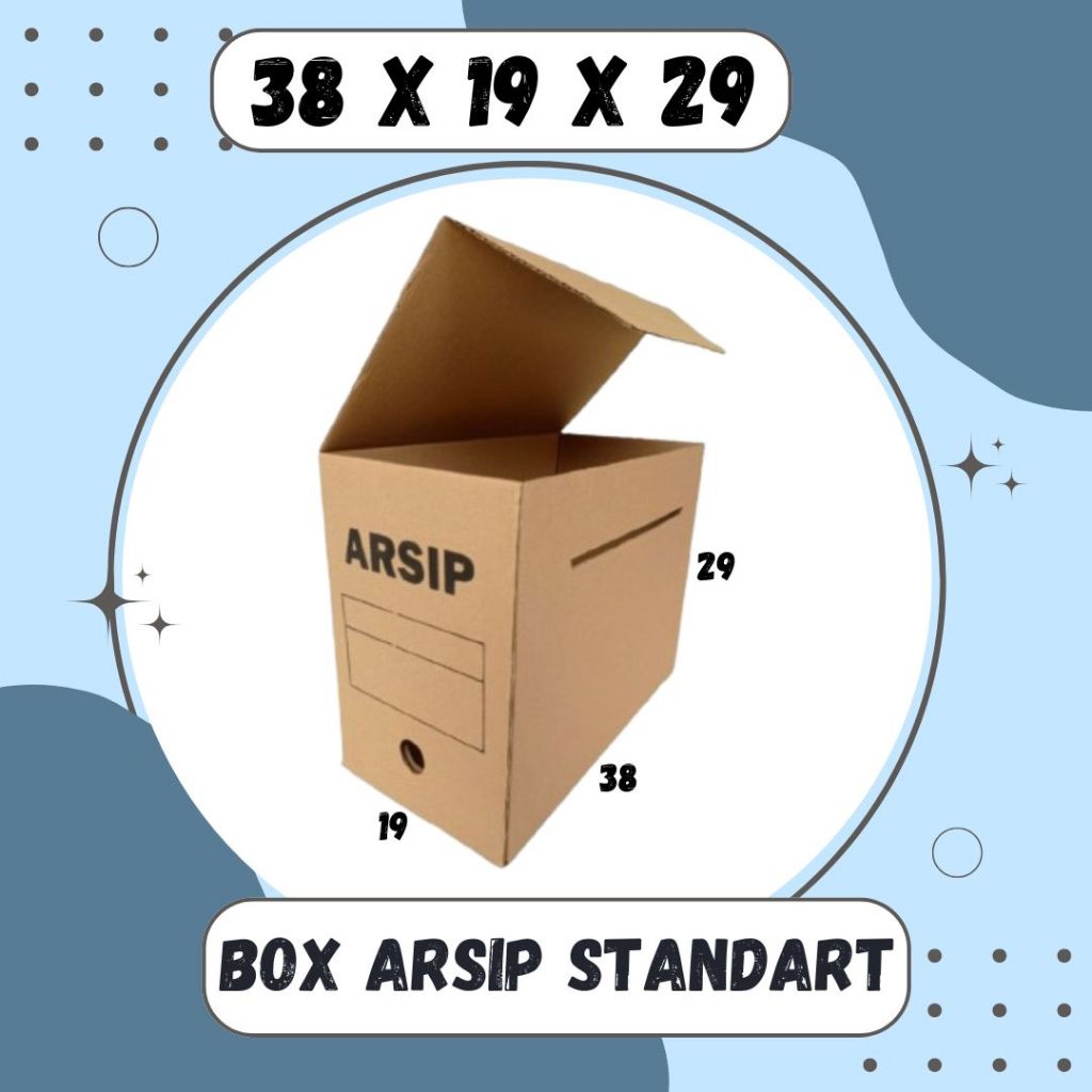 

Box Arsip Print Standart 38x19x29 Coklat Kardus Arsip Packing/polos/Arsip/File/filebox/arsipbox/ box Dokumen