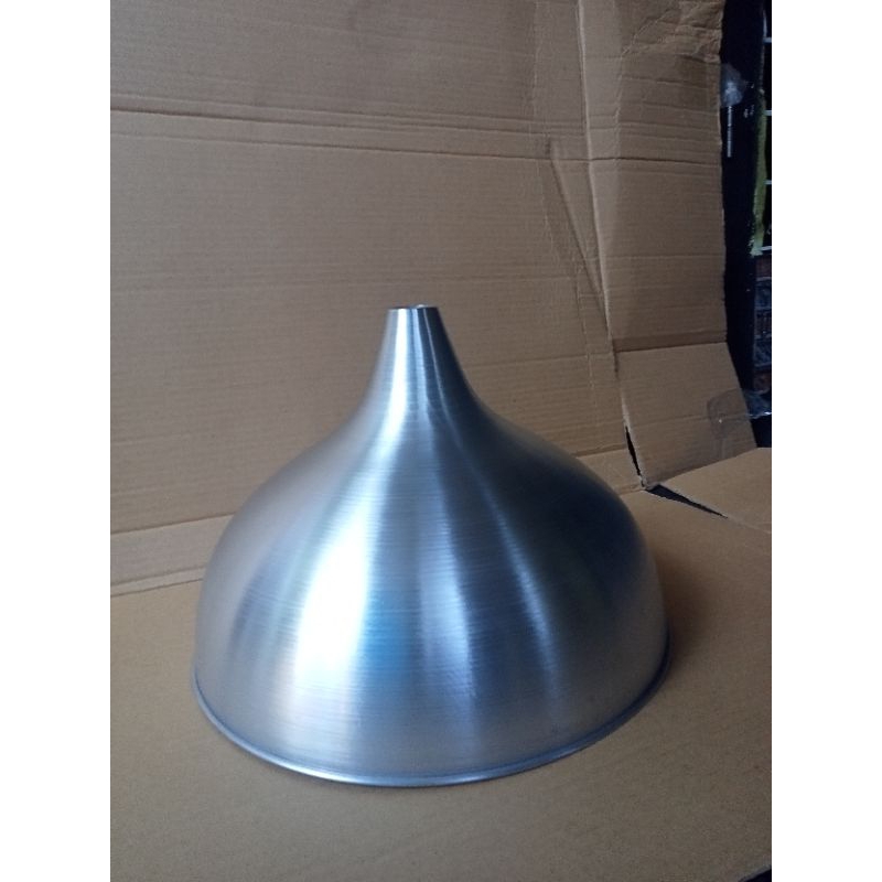 kap lampu gantung aluminium