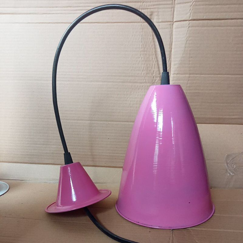 kap lampu gantung aluminium