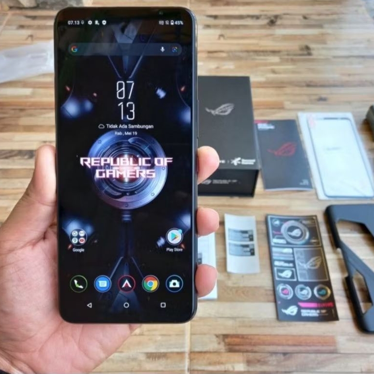 ASUS ROG PHONE 5 Snapdragon 888+ Ram 12/256Gb Fullset Like New