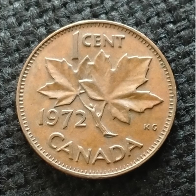 Koin Kuno Canada 1 Cent pilihan tahun cetak | Koin Asing Mananegara