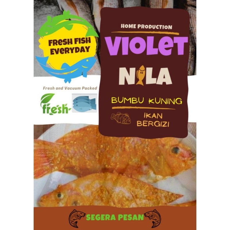 

ikan nila bumbu kuning frozen