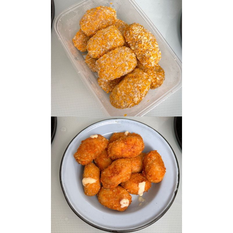 

Eatme.sis - Udang Keju Frozen Premium Full Daging Isi 10, Sudah Ada Saus Bangkok