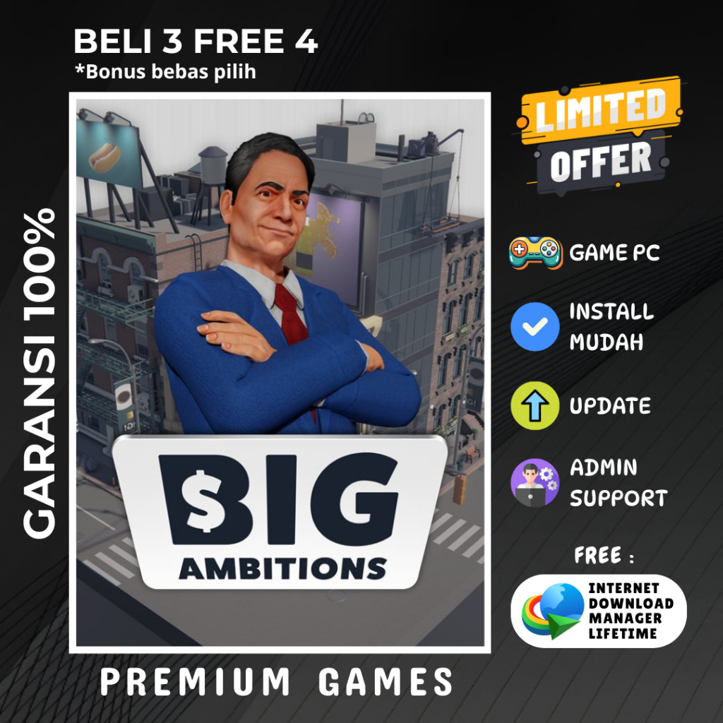 Big Ambitions | Game PC | Game Laptop | Game Komputer
