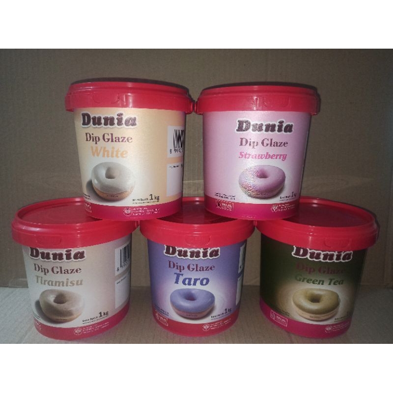 

Dunia Dip Glaze 1kg / Saus Manis Varian Rasa