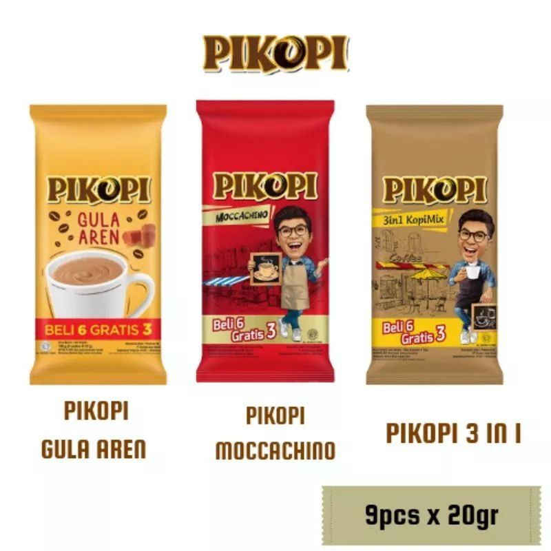 

Kopi Pikopi Renceng All Varian Rasa Gula Aren Mocachino Kopimix l Kopi Minuman Instan