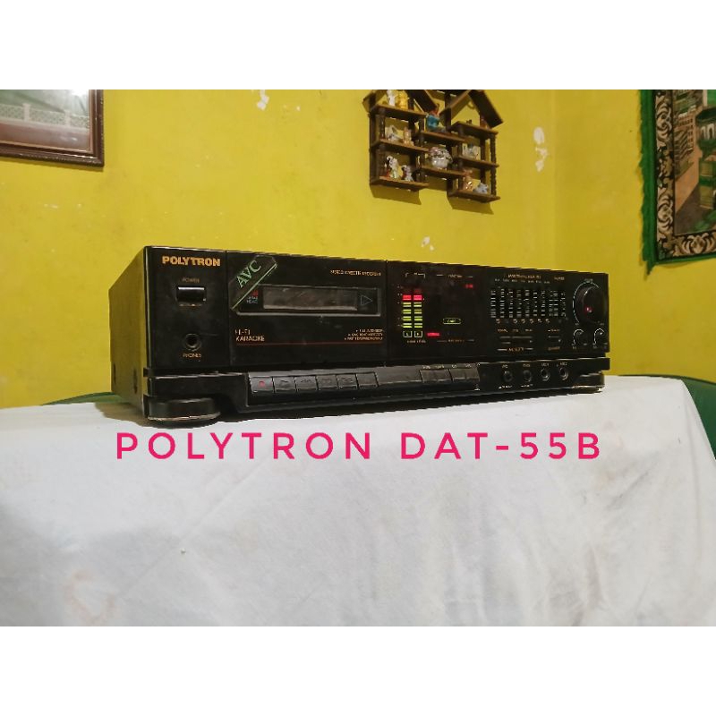 Ampli Deck POLYTRON DAT-55B Original normal semua