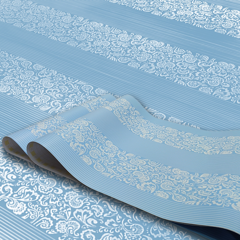 Wallpaper GH282 sticker dinding 45cmx 8 m motif embos