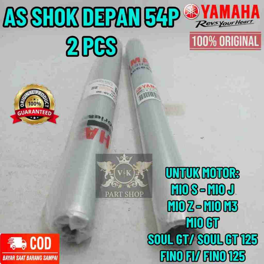 ORI As Shock Depan Kode 54P YAMAHA 2pcs Mio GT/FINO FI/FINO 125/Soul GT/Soul G T125, Kualitas Ori Ya