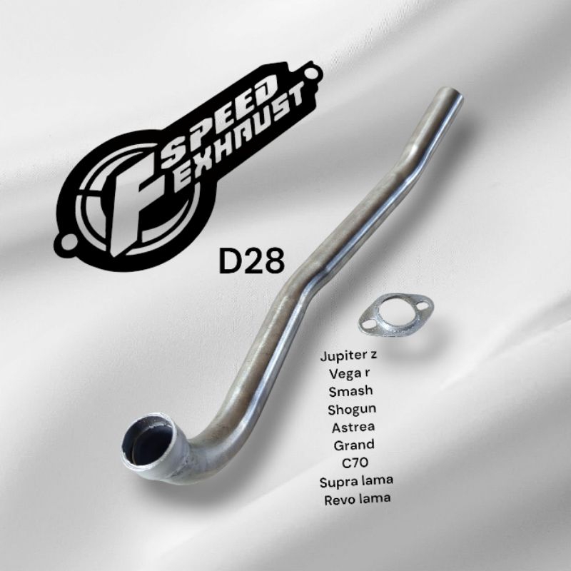 leheran ori sambungan knalpot jupiter z vega smash shogun astrea grand c70