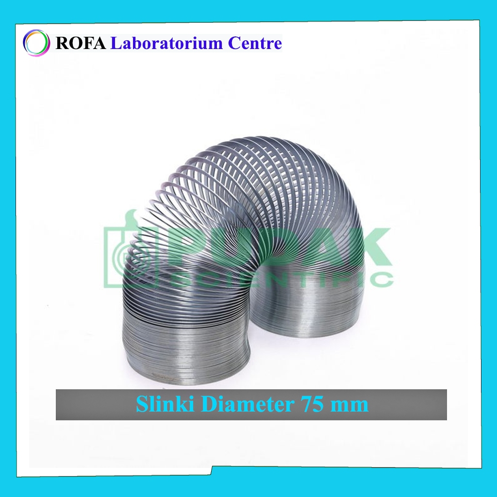 Slinki / Slinky / Pegas Spiral / Alat Percobaan Gelombang