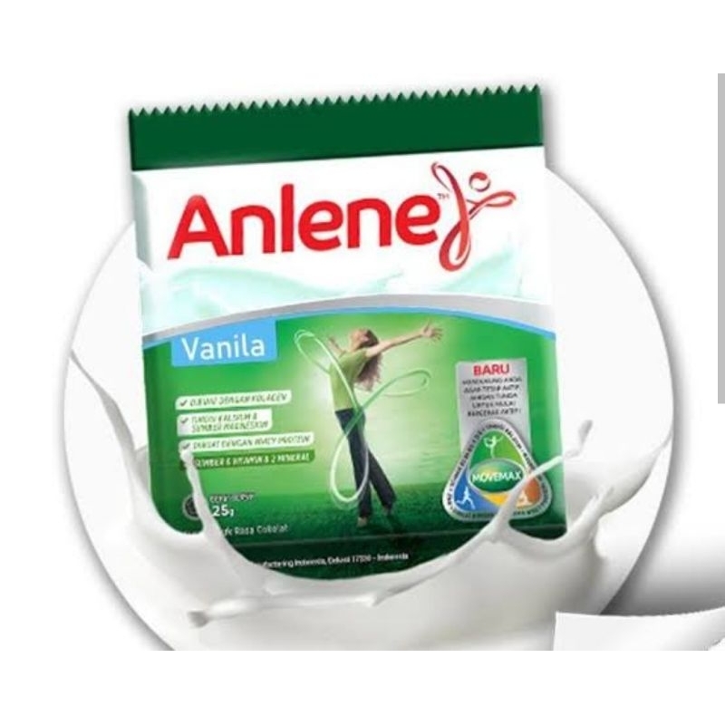 

Anlene Vanila actifit Susu Bubuk sachet eceran
